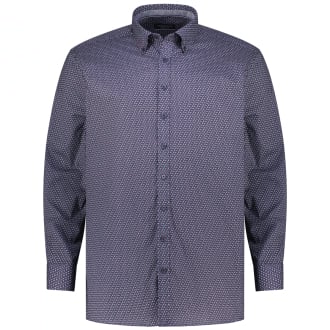Freizeithemd aus Biobaumwolle rot_400 | 7XL