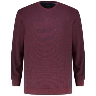 Pullover aus Baumwolle rot_445 | 4XL