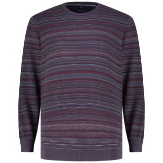 Pullover aus Baumwolle rot_445 | 4XL