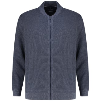 Strickjacke aus Baumwolle blau_131 | 4XL