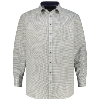 Kariertes Freizeithemd grün_300 | 6XL