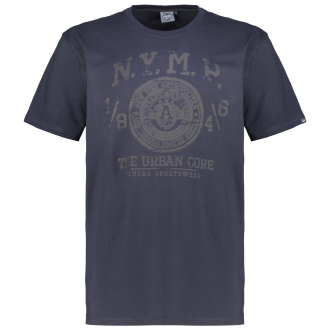 T-Shirt aus Baumwolle dunkelblau_544 | 6XL