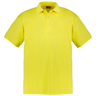 Leichtes Funktions-Poloshirt gelb_278 | 5XL