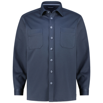 Hemdjacke aus Viskosemischung marine_105 | 5XL