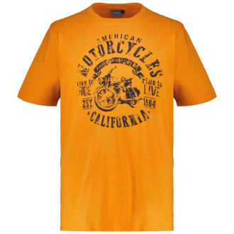 T-Shirt mit Motiv-Print orange_232 | 4XL