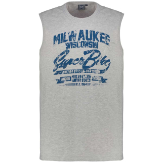 Tanktop mit Print hellgrau_69 | 3XL