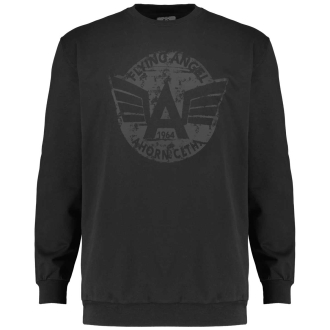 Sweatshirt mit Print schwarz_77 | 3XL