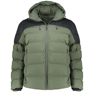 Wattierte Winterjacke, wind- und wasserdicht oliv_6001 | 62