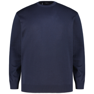 Pullover aus Merinowolle dunkelblau_399 | 62