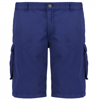 Shorts mit Garment-Dye-Färbung blau_46 | W54