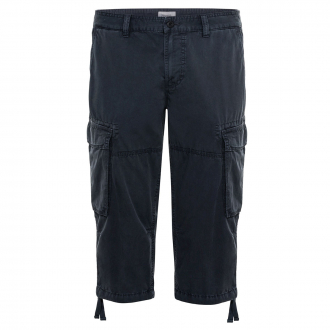 Shorts mit Garment-Dye-Färbung dunkelblau_47/400 | W44
