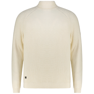 Strickpullover mit Rollkragen creme_04 | 6XL