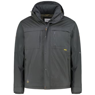 Wattierte Funktionsjacke, wind- und wasserdicht anthrazit_88 | 31