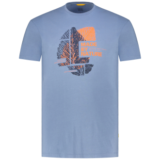 T-Shirt aus Biobaumwolle blau_42 | 4XL