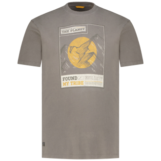 T-Shirt aus Biobaumwolle grau_08 | 3XL