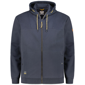 Kapuzenjacke mit Biobaumwolle dunkelblau_47 | 3XL
