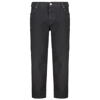 Stretch-Jeans im 5-Pocket Stil schwarz/schwarz_02 | 28