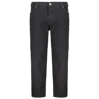 Stretch-Jeans "Luke", gerade schwarz/schwarz_02 | 28