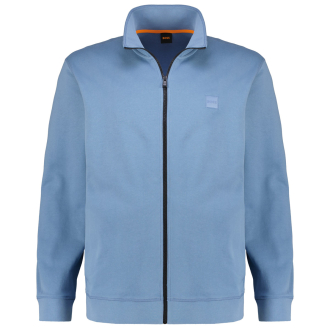 Sweatjacke mit Elasthan blau_459 | 3XL