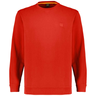 Sweatshirt aus Biobaumwolle rot_624 | 5XL