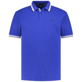Poloshirt mit Kontrastdetails royalblau_424 | 5XL