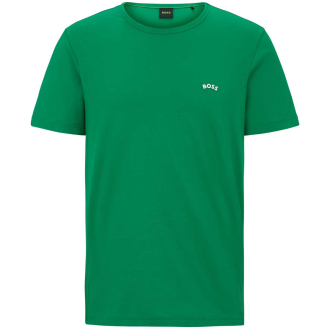 T-Shirt mit Logo-Print grün_342 | 6XL