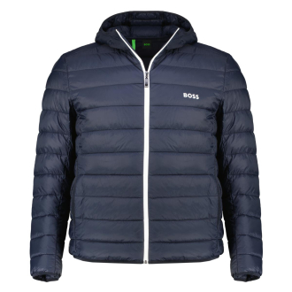 Steppjacke mit Kapuze dunkelblau_402 | 4XL