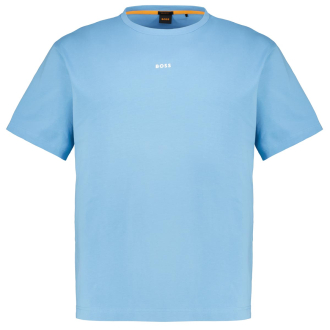 T-Shirt mit Elasthan blau_493 | 5XL