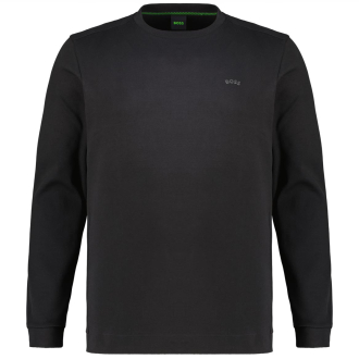 Sweatshirt mit Biobaumwolle schwarz_001 | 3XL