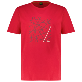 T-Shirt aus Biobaumwolle rot_616 | 5XL