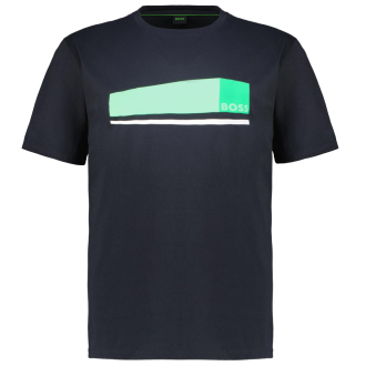 T-Shirt mit Biobaumwolle dunkelblau_402 | 3XL