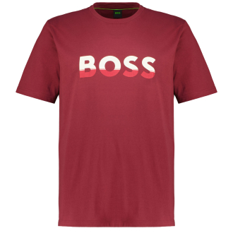T-Shirt aus Biobaumwolle weinrot_654 | 5XL