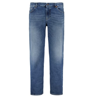 Stretch-Jeans aus Biobaumwolle, gerade jeansblau_428 | 46/34