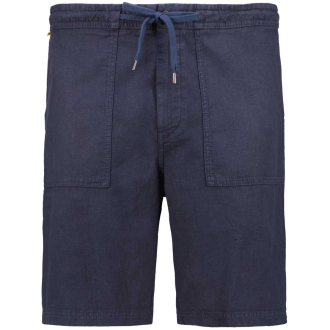Shorts aus Leinenmischung dunkelblau_404 | 64