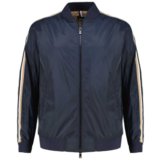 Blousonjacke mit Streifen-Tape, wasserabweisend dunkelblau_404 | 62