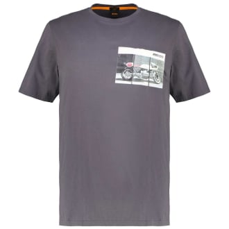 T-Shirt mit Foto-Print dunkelgrau_022 | 6XL