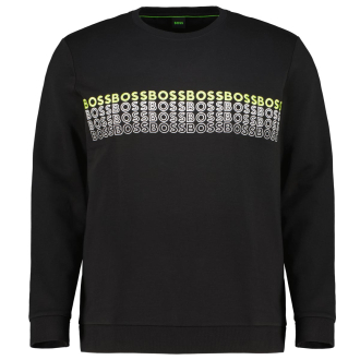 Sweatshirt mit Elasthan schwarz_001 | 5XL