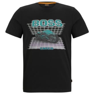 T-Shirt aus Biobaumwolle schwarz_001 | 5XL