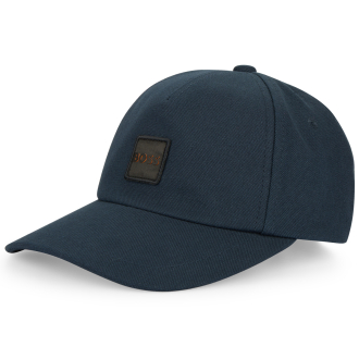 Baseball-Cap mit Logo-Patch dunkelblau_404 | One Size