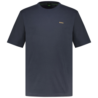 T-Shirt mit Elasthan dunkelblau_401 | 4XL