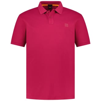 Poloshirt mit Biobaumwolle rot_640 | 4XL