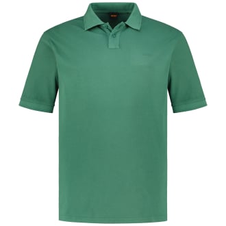 Poloshirt aus Biobaumwolle grün_343 | 3XL