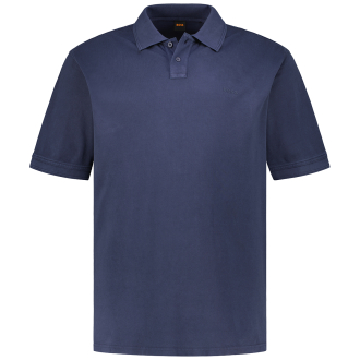 Poloshirt aus Biobaumwolle dunkelblau_404 | 5XL