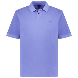 Poloshirt aus Biobaumwolle blau_525 | 4XL