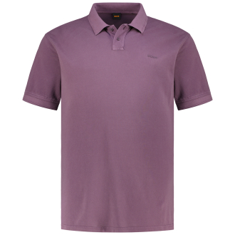 Poloshirt aus Biobaumwolle dunkelrot_543 | 3XL