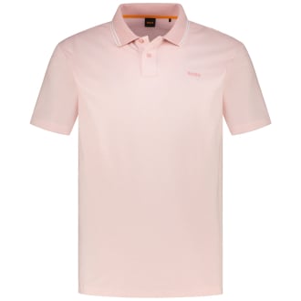 Poloshirt mit Kontrastdetails pink_694 | 3XL