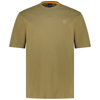 T-Shirt aus Baumwolle oliv_368 | 4XL