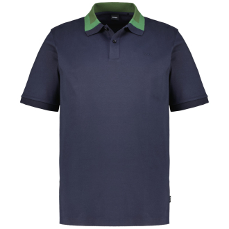 Poloshirt aus Baumwoll-Jersey dunkelblau_404 | 4XL