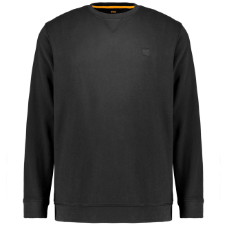 Sweatshirt aus Biobaumwolle schwarz_001 | 4XL
