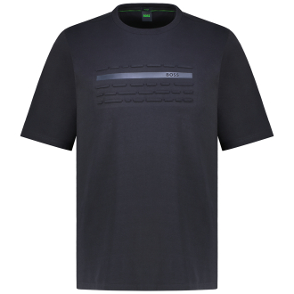 T-Shirt mit Elasthan schwarz_001 | 3XL